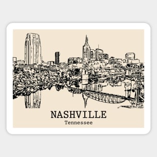 Nashville - Tennessee Magnet